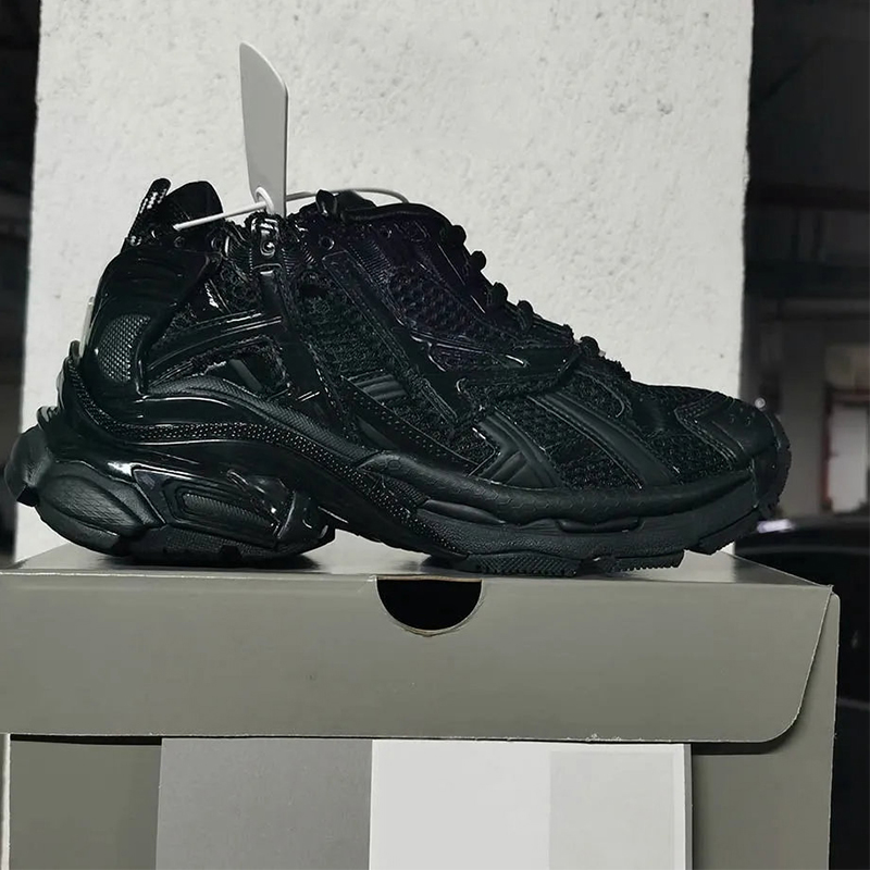 Designer Casual shoes Track 3 70 75 Paris Luxury sneakers mens womens shoe sport White Black Green Pink Blue Grey Platform Runners trainers size 36-46