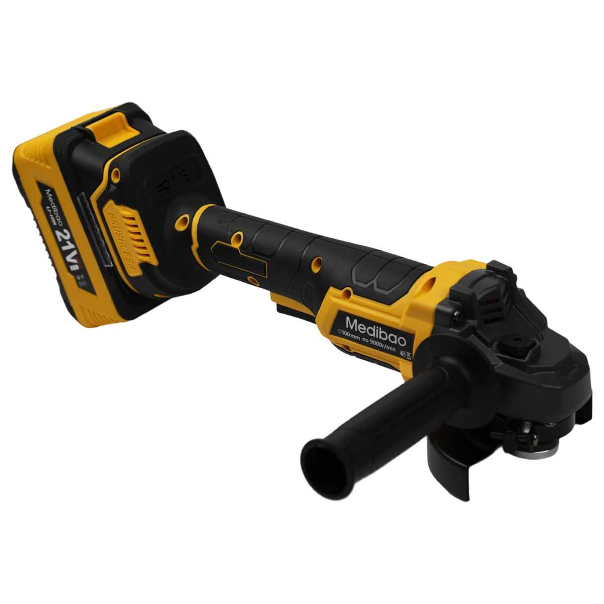 Brushless lithium angle grinder rechargeable high power electric grinder cutting machine handheld small grinder