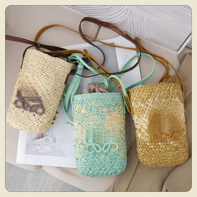 Top quality Brand High Quality New Style Free Delivery Designer New Rope Woven Crossbody Fashionable Beach Vacation Celebrity Check-in New Free Delive