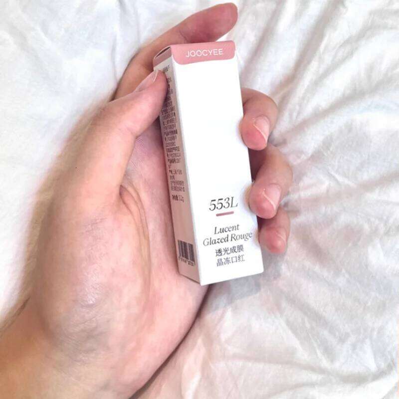 Joocyee Transparent Crystal Freeze Lipstick Mirror Moisturizing Watery Glaze lipstick Cruelty-Free & Vegan Lip Gloss Female X250721 X