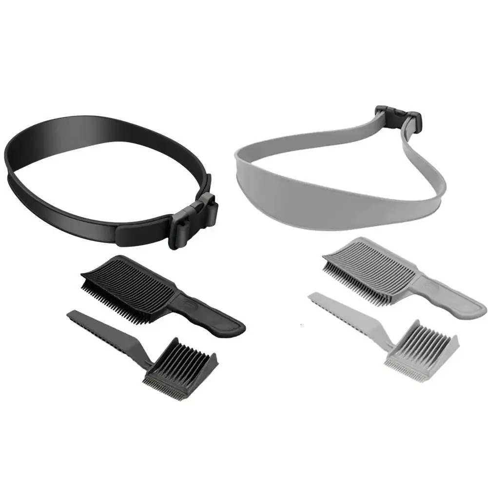 Adjustable Hair Trimming Guide Set Neckline Shaving TemplateDIY Self Haircutting System Straight Neck Hairline Tool 250716
