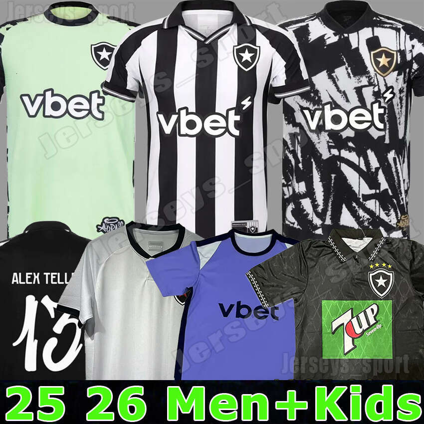 XXXL 4XL 25 26 Botafogo de Futebol e Regatas Soccer Jerseys 2025 2026 IGOR JESUS MATHEUS MARTINS ARTUR M.PONTE RWAN CRUZ goalkeeper Men Women Uniforms Football