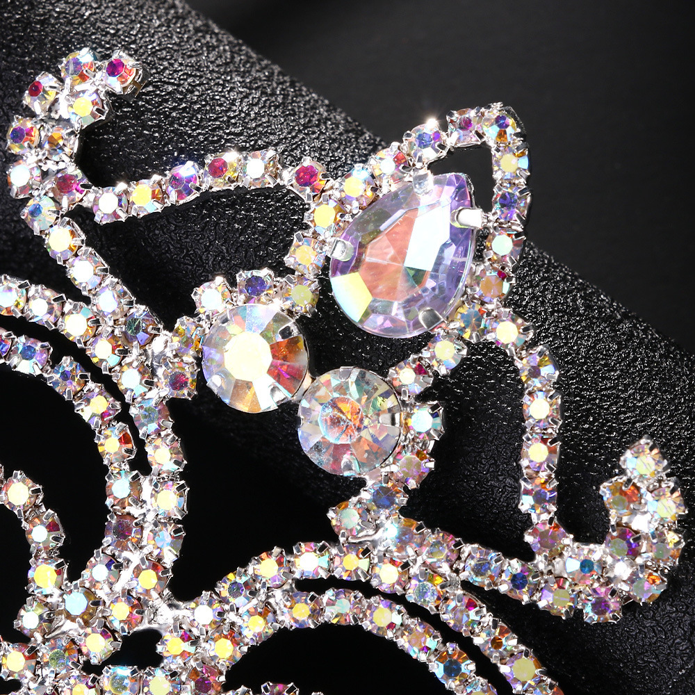 New Colorful Iced out VVS Moissanite Bling Bling Leg Chain Summer High End Luxury Fashion Versatile Niche Personality Leg Ornament