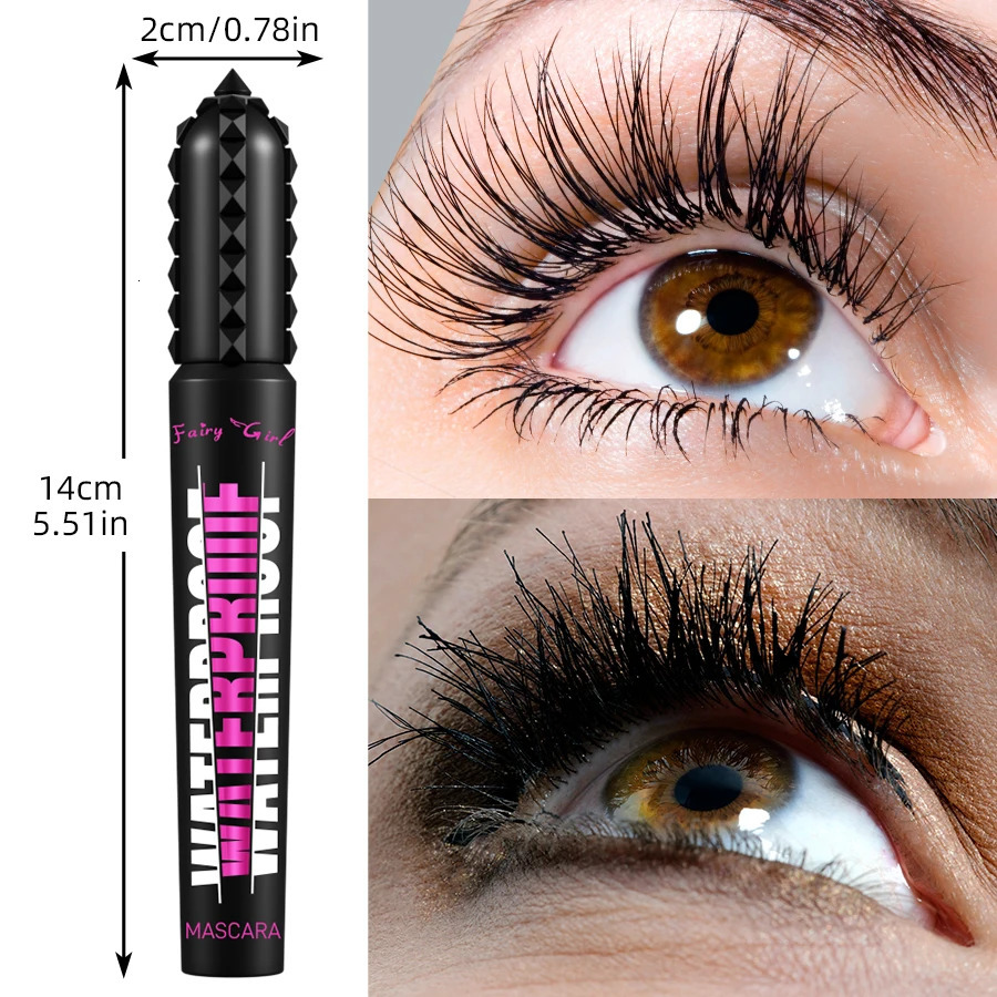 Black waterproof Mascara for all Lengthening make up products Eyelash Extension Eye Lashes mascara 4d effect Korean cosmetics 250715