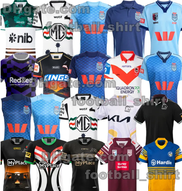 2025 Shark Warrior rugby Jerseys Yongtu Cowboy Wild Horse Maru Rooster Titan Panthers Rhinoceros ambush Home Away Training JERSEY All NrlS League Mans vest T-Shirts