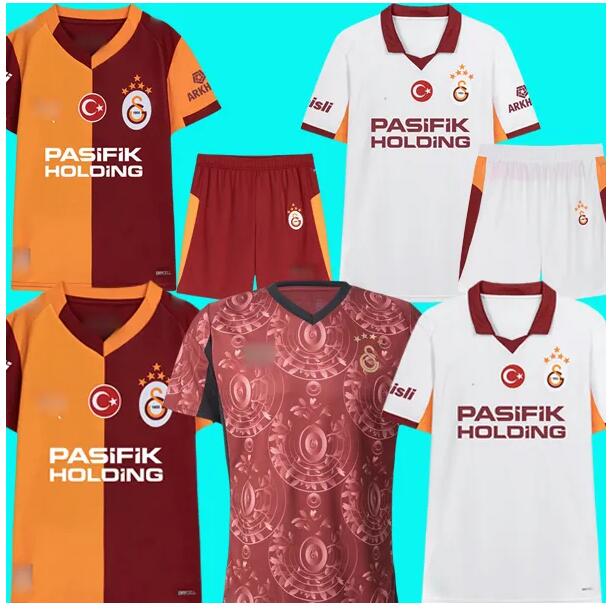 25 26 ICARDI Galatasaray Soccer Jerseys MERTENS Turkey ZANIOLI BAKAMBU ZAHA AKGUN AKTURKOGLU 100th Anniversary 2025 2026 men kids kit Football Shirt fans