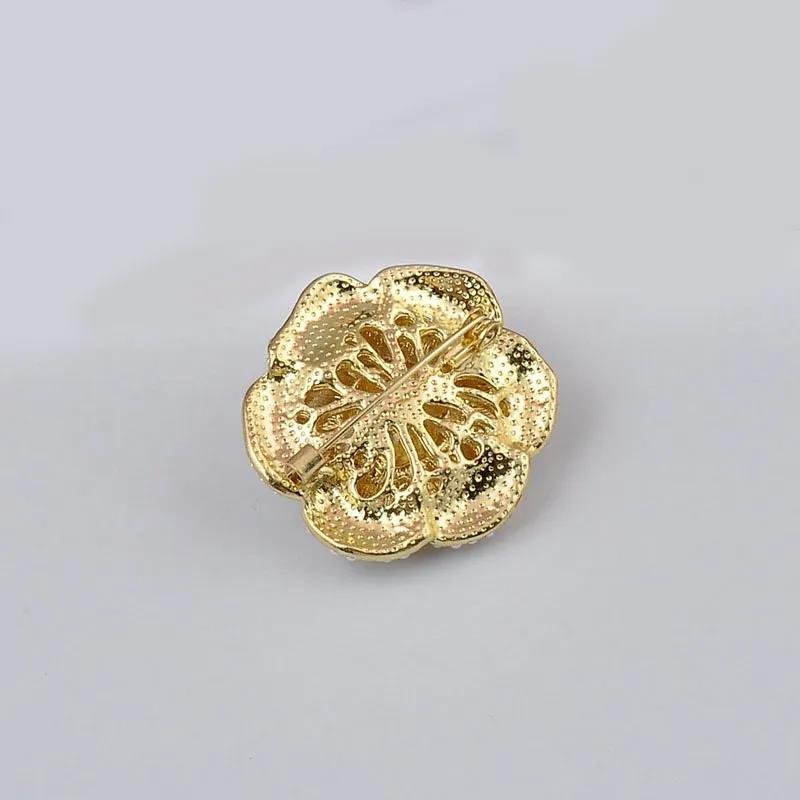 free shipping for woman Simulated pearl rose brooch Enamel brooch for women's wedding dress