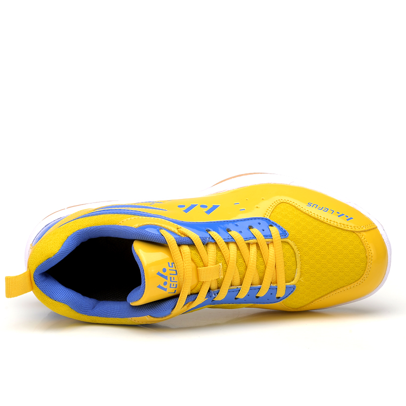 Professional-level badminton shoes for men and women; tennis shoes with breathable, anti-slip, wear-resistant, shock-absorbing training shoes.