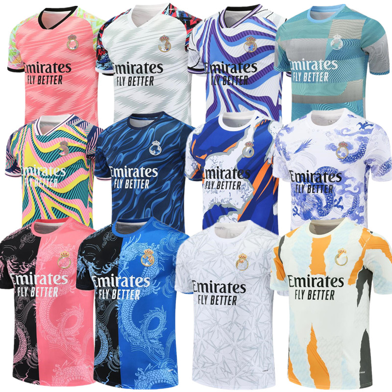 25 26 camiseta Reals madrids soccer Short-sleeved training suit MBAPPE BELLINGHAM maillot football jersey real madridsoccer T -Shirt MODRIC men football shirts