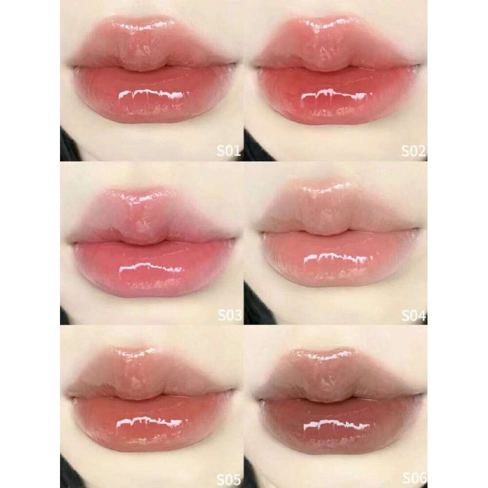 Pink Bear Water Solid Lipgloss Moisturizing Mirror Lip Glaze LipSugar Lipstick Light Sensation Beauty Makeup X250721 X250721 X250721