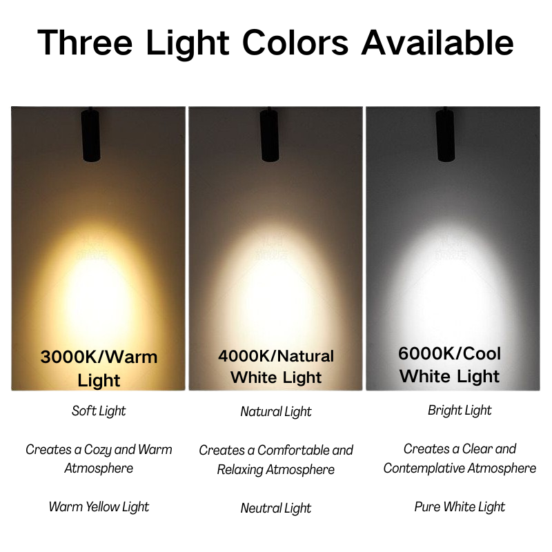 Commercial Grade Track Lights - Specialized Spot Lighting Solutions for Shops & Clothing Stores Professional quality-20W 30W 6