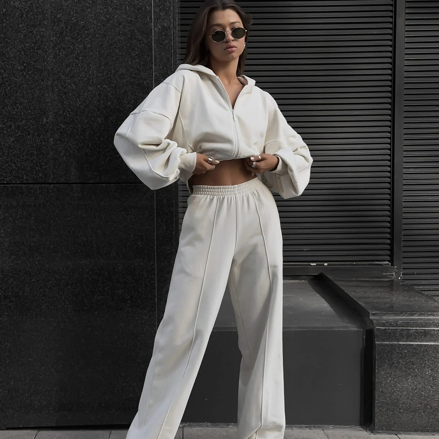 hot Free shipping designer coat for women Minimalist cardigan jacket with patchwork design casual and fashionable style