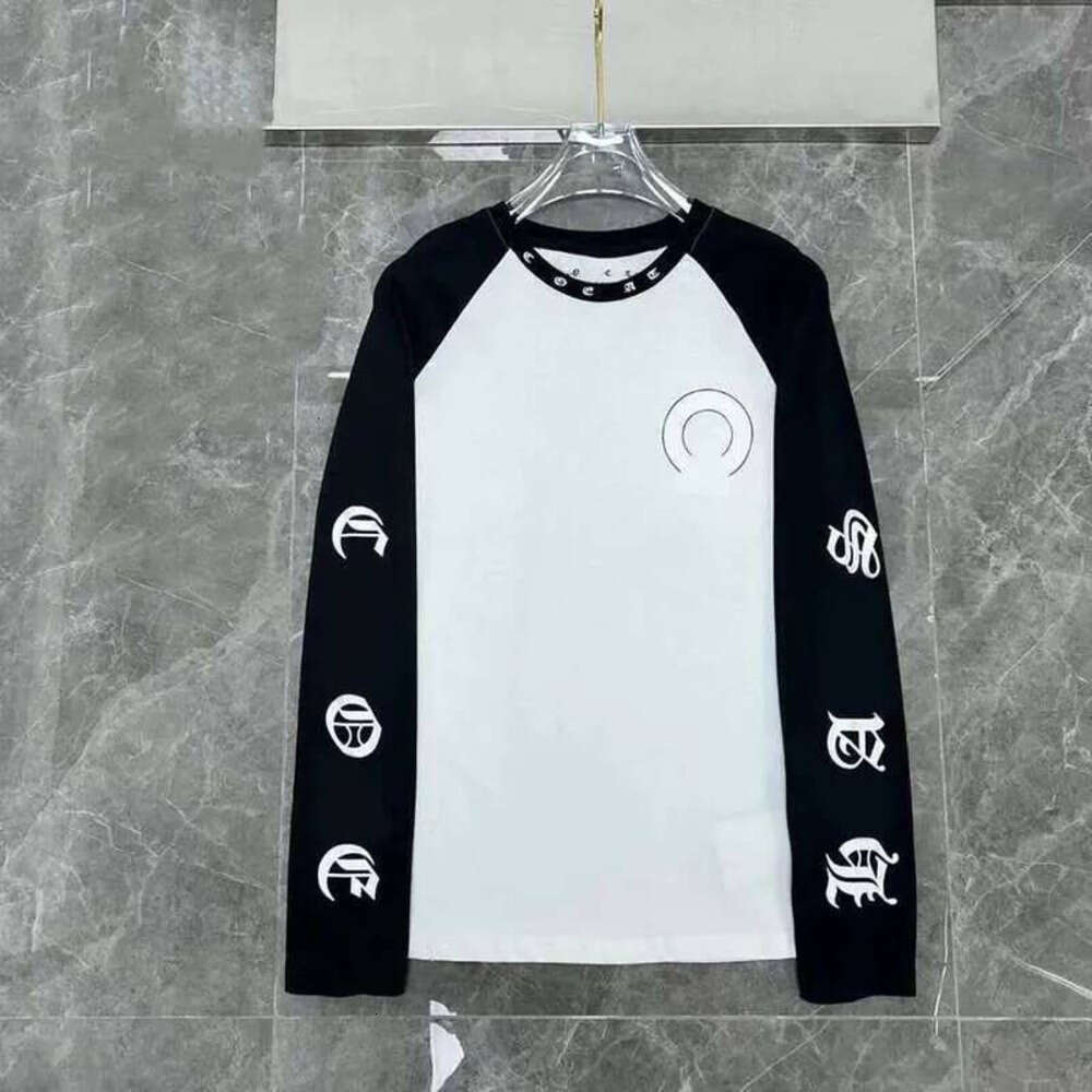 2026 Mens Sweater Mens Shirts Letter Printed Tshirts Fashion Spring Summer Long Sleeve Tops Hot Sale Chrome Styles Breathable Tshirts Breathable crew sweatshirt