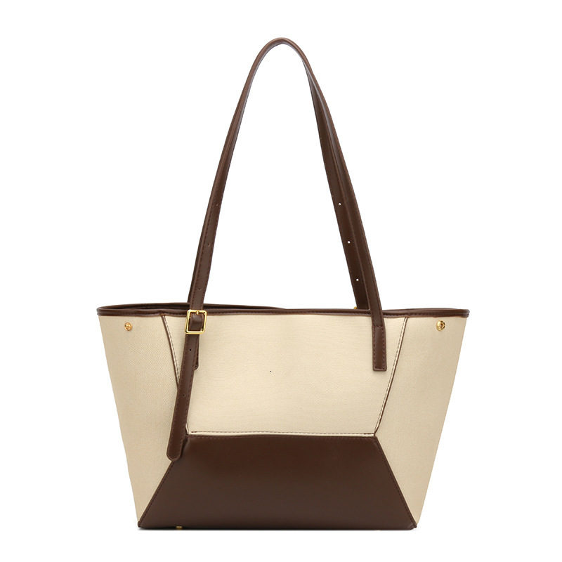 Summer new women's crossbody bag large capacity women's handbag summer color block commuting women's shoulder bag new women's desi