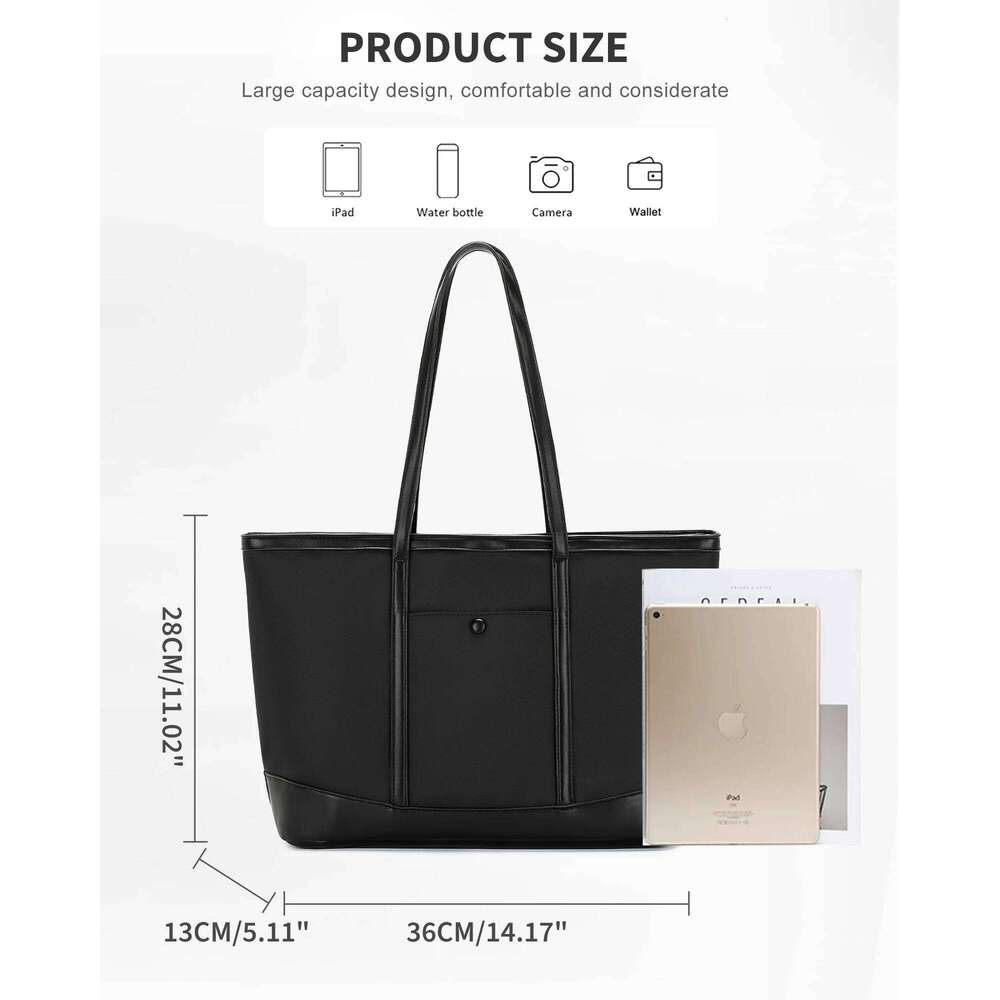 Tote Bags Women Zipper,Large Waterproof Shoulder Bag With Dry-Wet Compartment,Foldable Handbag For Travel,Work,Gym,Yoga