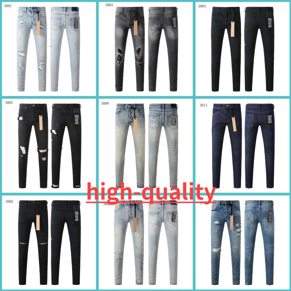 designer ksubi brand denim ksubis quality fashion men high pant distressed ripped biker black blue jean slim fit jeans
