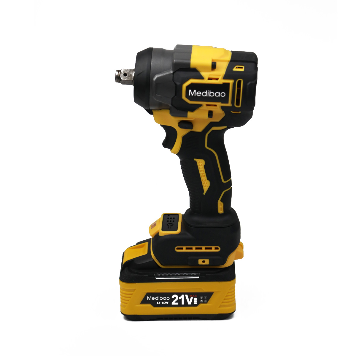 High-power large torque lithium-ion foreign trade electric wrench wrench auto repair wind gun driver machine electric power engineering hot-sale produ