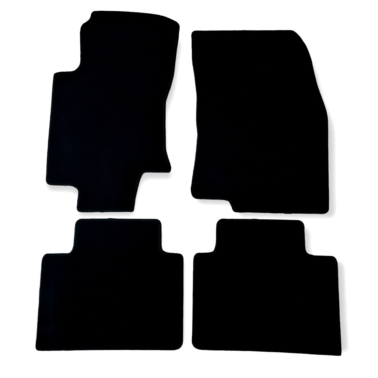 Car Floor Mats Velour For Nissan X Trail Waterproof Black Carpet Auto Liners New