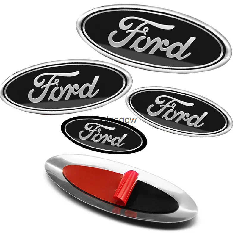 Car Front Hood Emblem Rear Trunk Badge Cover Modification Stickers For Ford Focus Fiesta Mondeo Fusion Escape Shelby Edge Kuga Q250721