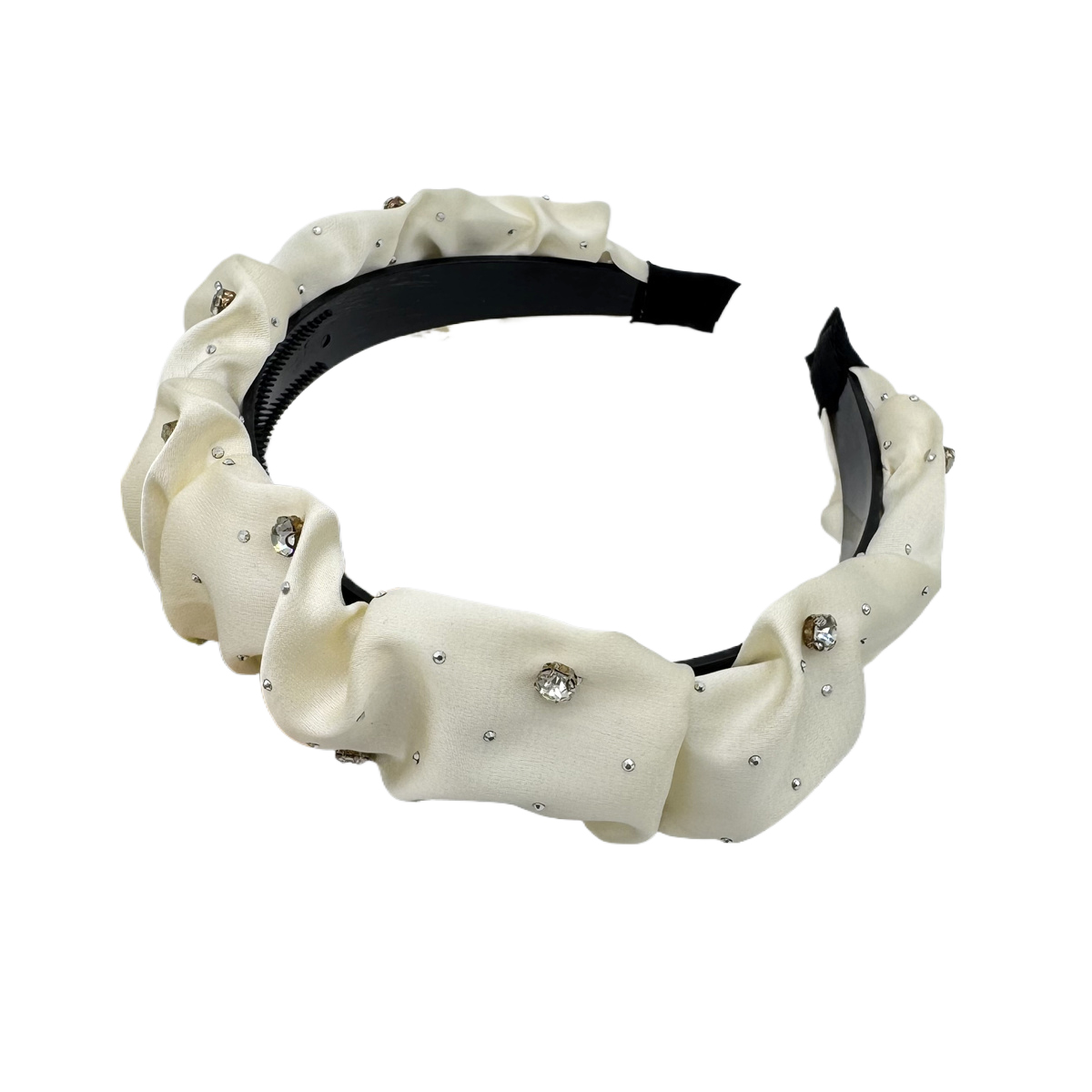 New full of stars high cranial top ruffled hair bands female summer diamond encrusted senior sense of temperament hair bands female