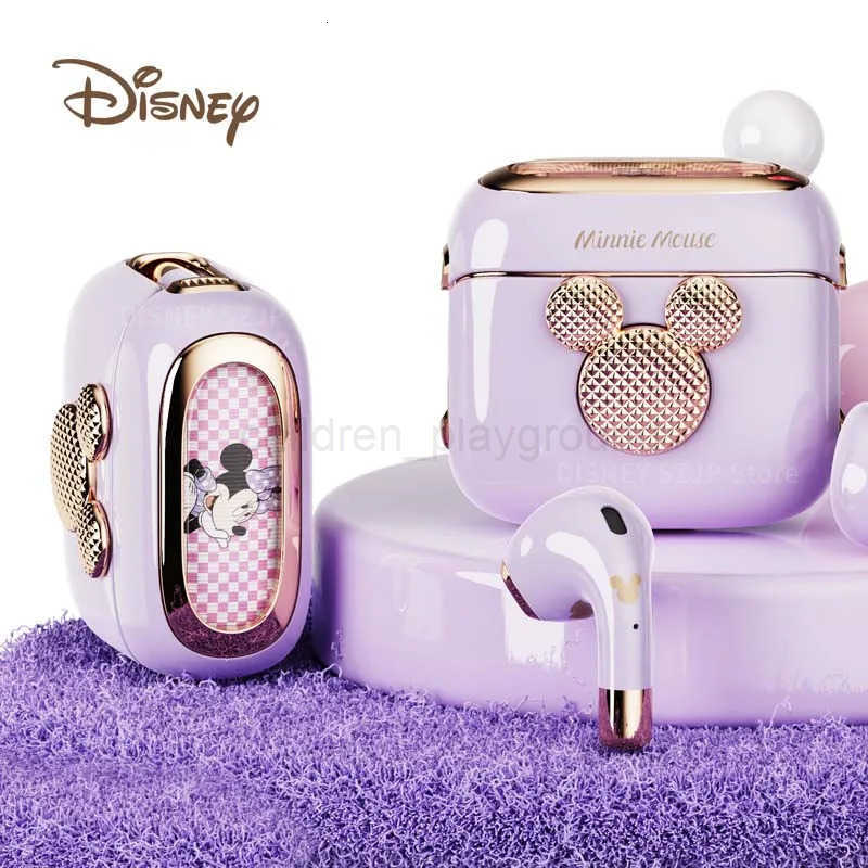 Disney Q7 Mickey Minnie Bluetooth Earphones HIFI Sound Wireless In-Ear Sports Waterproof Headset Long Standby Noise Reduction W250721