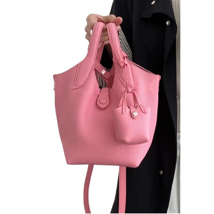 Summer new women's crossbody bag, summer new bucket shaped handbag, new light luxury niche handheld women's women's shoulder bag, new d
