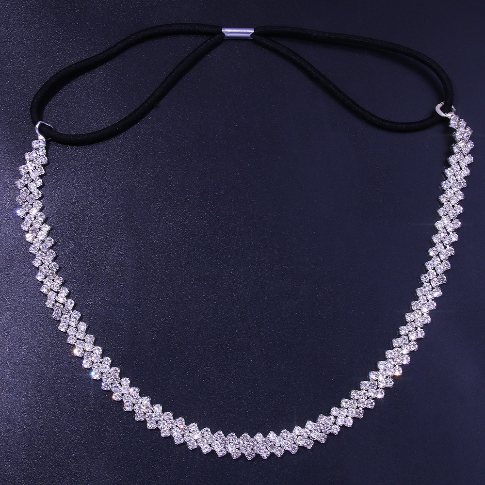 Hot Sale Club Rhombus Sexy Iced out Leg Chain One Side Stretchy Adjustable Leg Accessory Chain Bling Bling