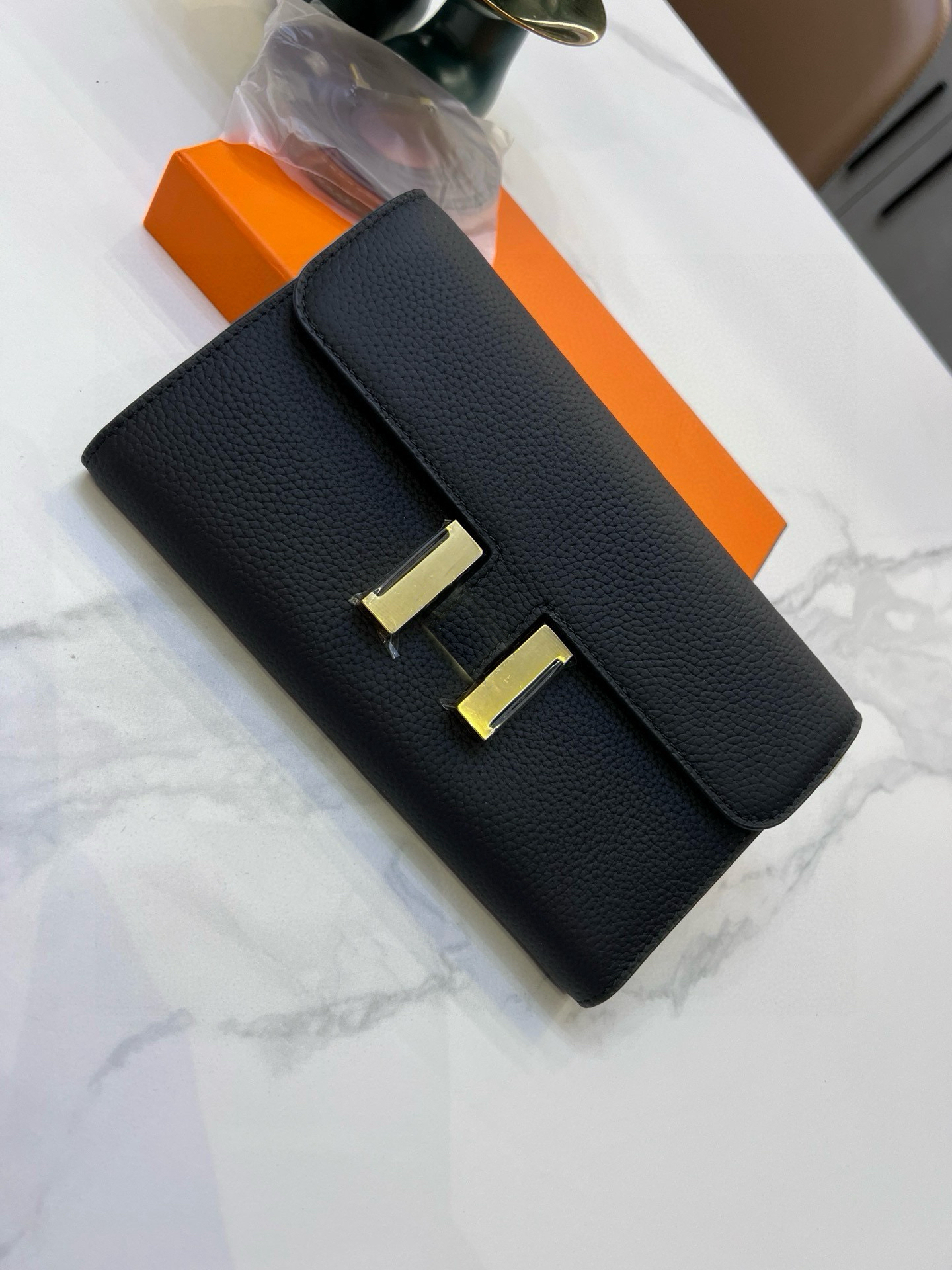 AAA ss35 Designer Genuine leather wallet new Kangkang bag mobile phone bag high-end fashion shoulder crossbody underarm bag large capacity versatile