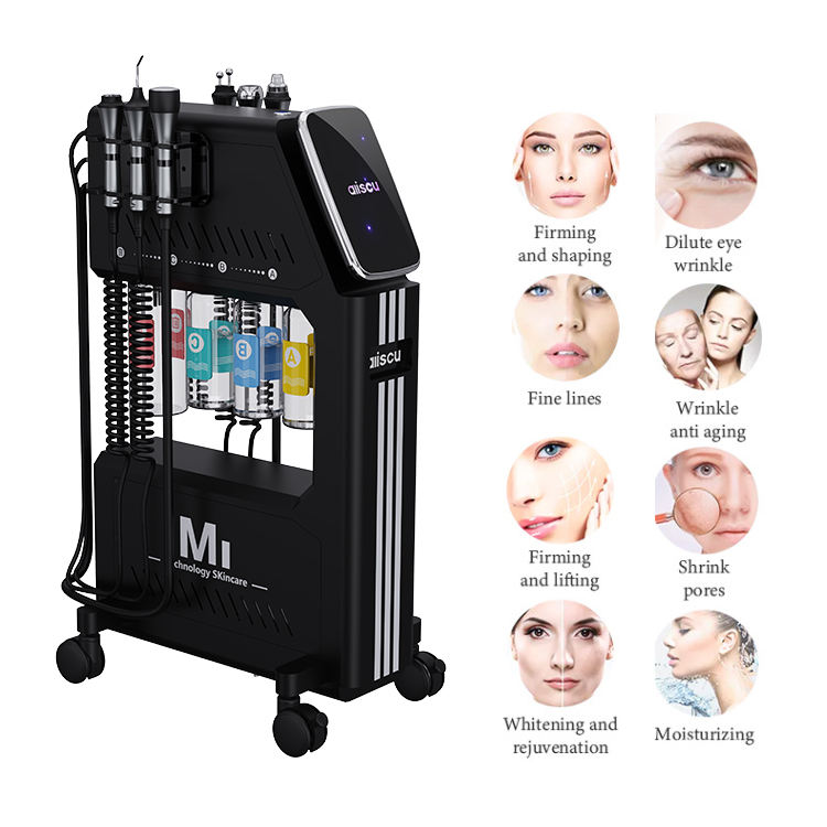 Hydrodermabrasion Skin Care Hydro Hydra peeling Facial Skin Rejuvenation Deep Cleansing Facial Skin Oxygen Injection Device Blackhead Removal Device