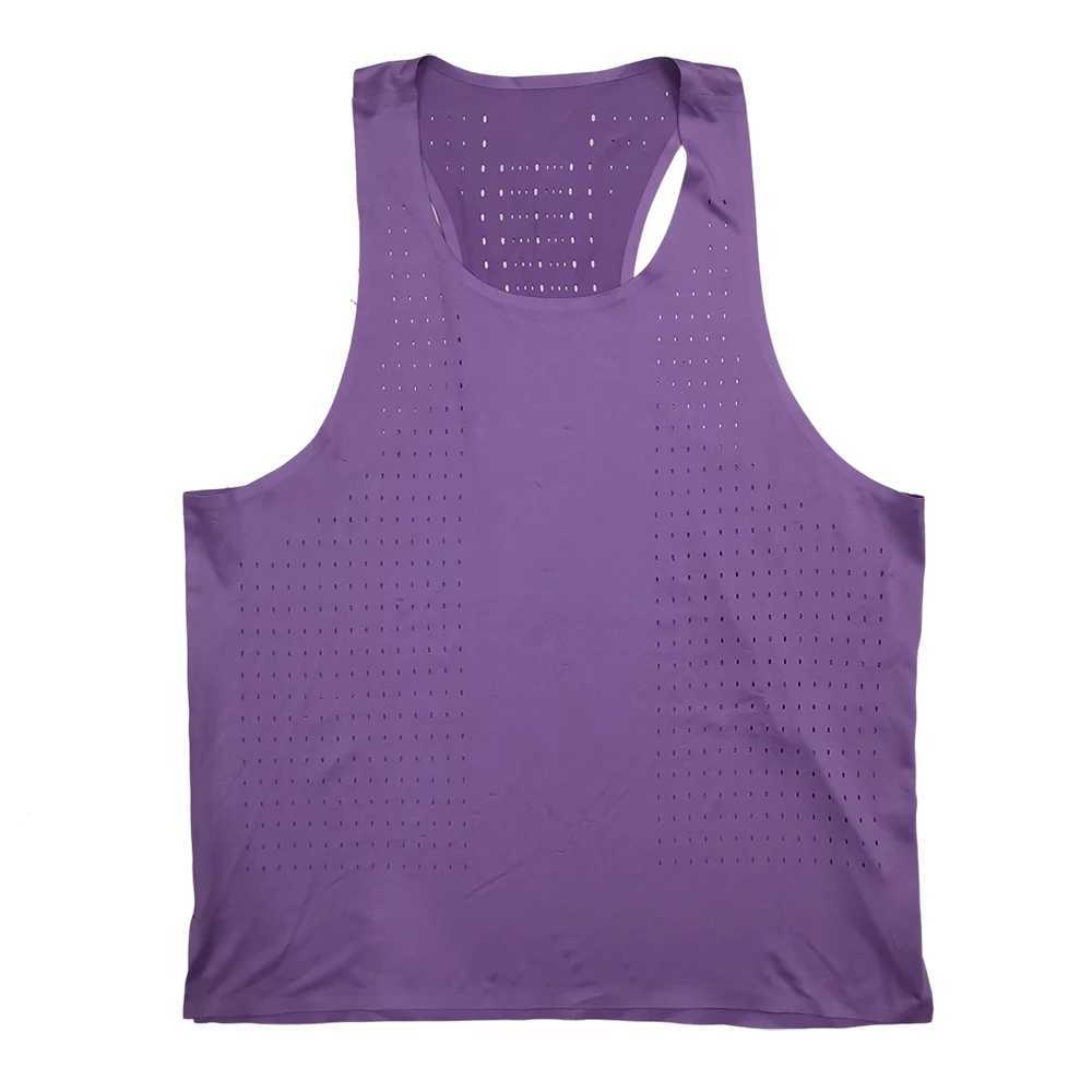 Athletic Tank Top Running Speed Vest Fitness Shirt Sleeveless Mens Athlete Track Field Singlet W250721