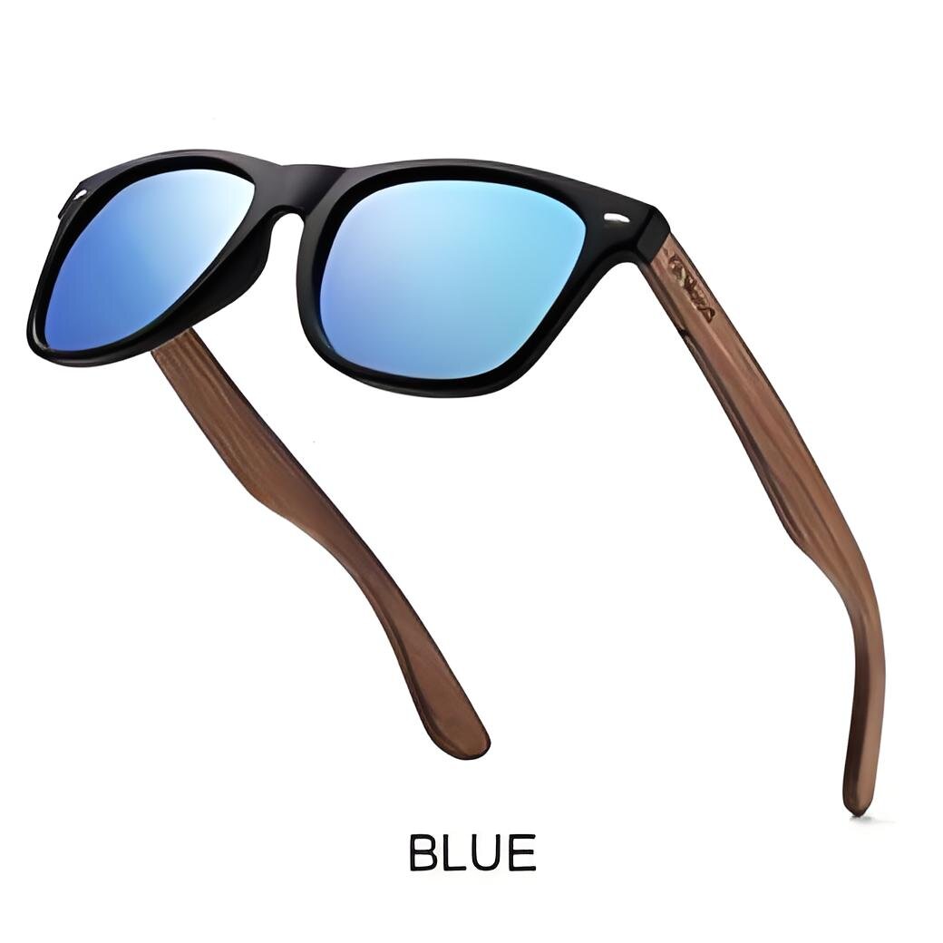 Oi Natural Wooden Sunglasses Men Polarized Fashion Sun Glasses Original Wood Oculos De Sol Masculino New TR90 Frames