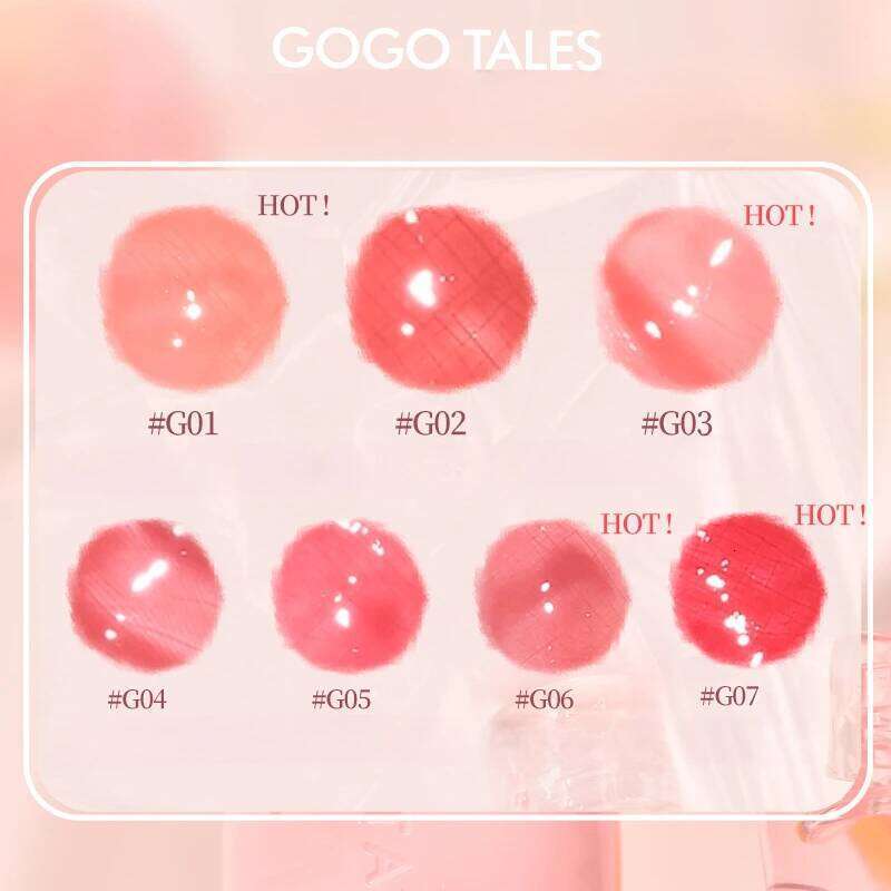 Gogotales peach Bright sed Lips Highlight Complexion Mirror Gloss Lip Color for Women Beauty Cosmetics X250721 X250721 X250721