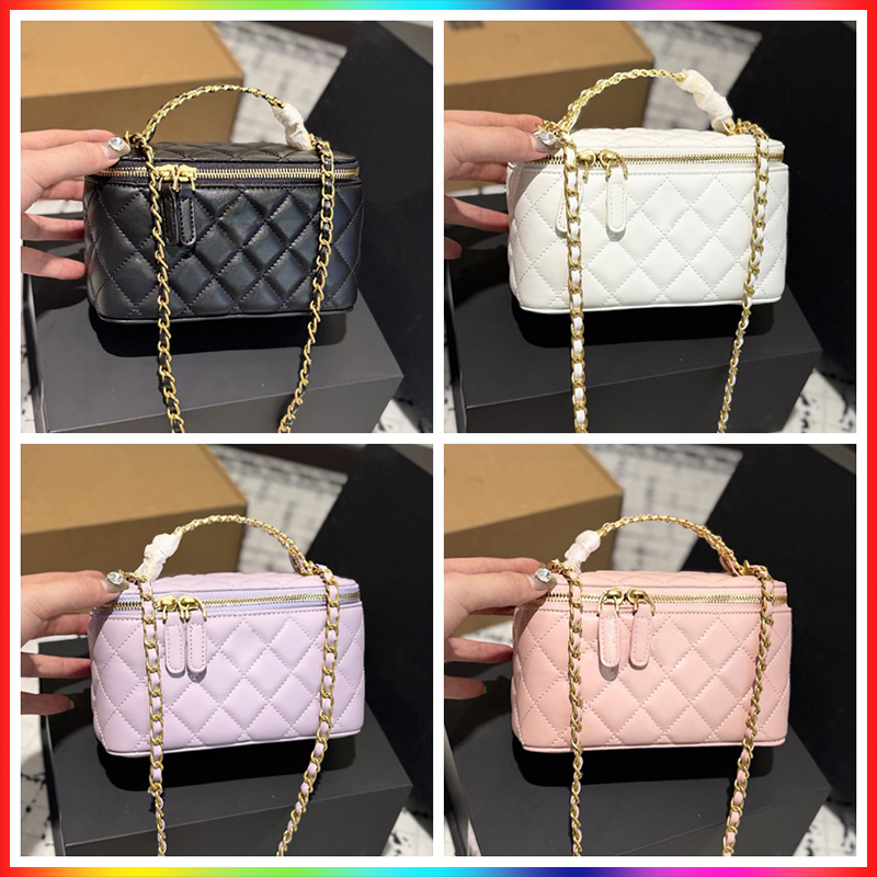 7A Designer Makeup Bag Toiletry Vanity Bag Mini Cosmetic Bag Shoulder bagchain Tote Bag Handbag Designer Luxury cc bag Purse women Wallet Crossbody Bag Purses Wallet