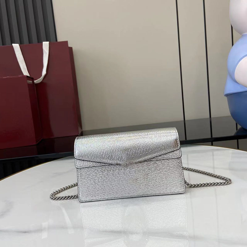 Cow Leather Chain Bag Women Shoulder Bag 16.5CM Mirror Quality Luxury Crossbody Bag With Box 25G476432A1