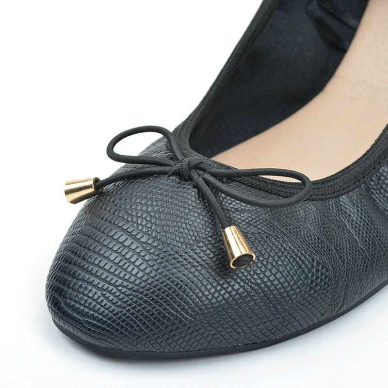 Womens Metallic Ballet Shoes Casual Soft Sole Flat Shoes Lightweight Comfortable Slip On Shoes 250715