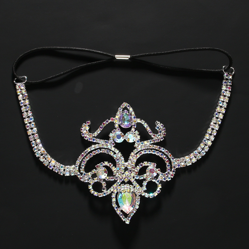 New Colorful Iced out VVS Moissanite Bling Bling Leg Chain Summer High End Luxury Fashion Versatile Niche Personality Leg Ornament