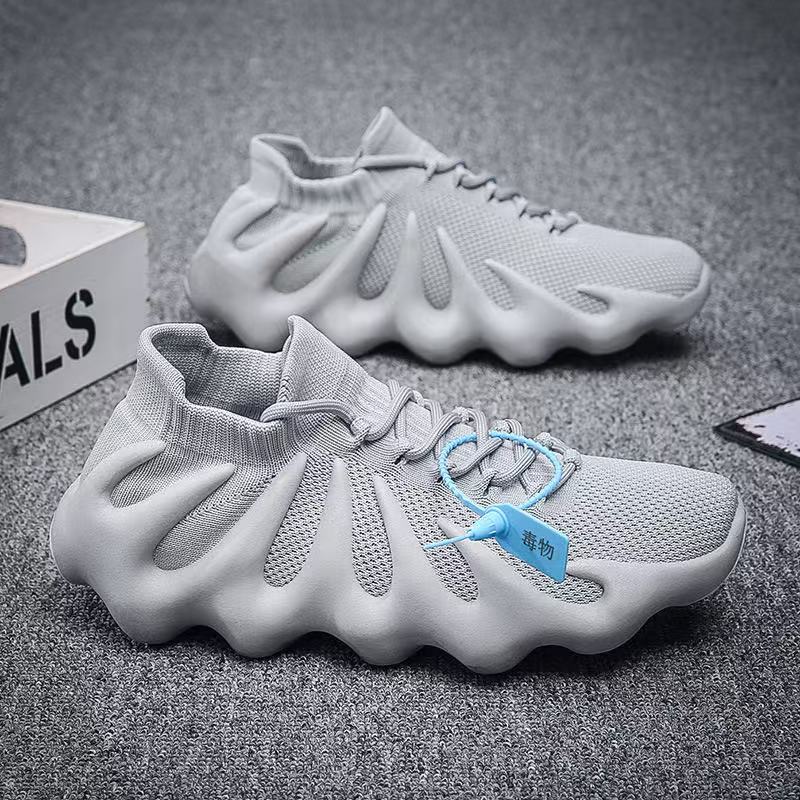 2025 New arrival women fashion sneakers black gray sport running shoes breathable athleisure runners trainers men Soft sole comfort 92 e9