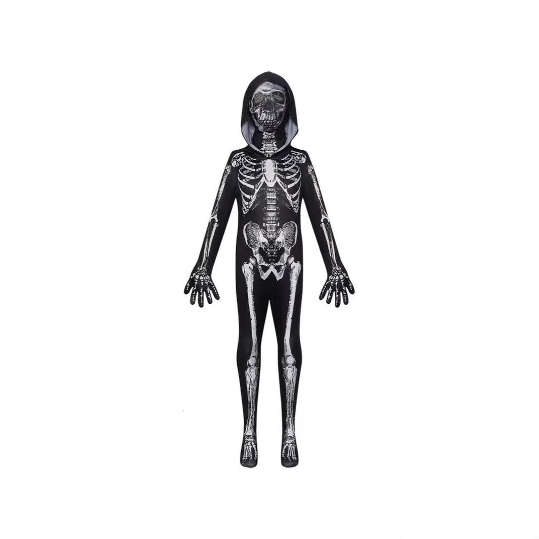 10ft Halloween Inflatables Outdoor Decorations Giant Sitting Skeleton Inflatable Decor with Buildin LEDs 240910