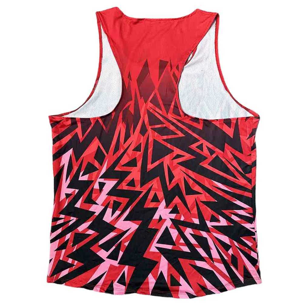 Running Vest Athletics Tank Top Running Speed Fitness Shirt Sleeveless Mens Clothing Athlete Track Field Singlet W250721