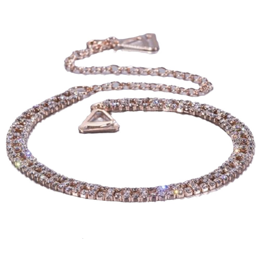 Stylish Minimalist Multi Color Versatile VVS Moissanite Iced out Shoulder Chain Adjustable Hollow Out Shoulder Chain Body Jewelry for Women chain
