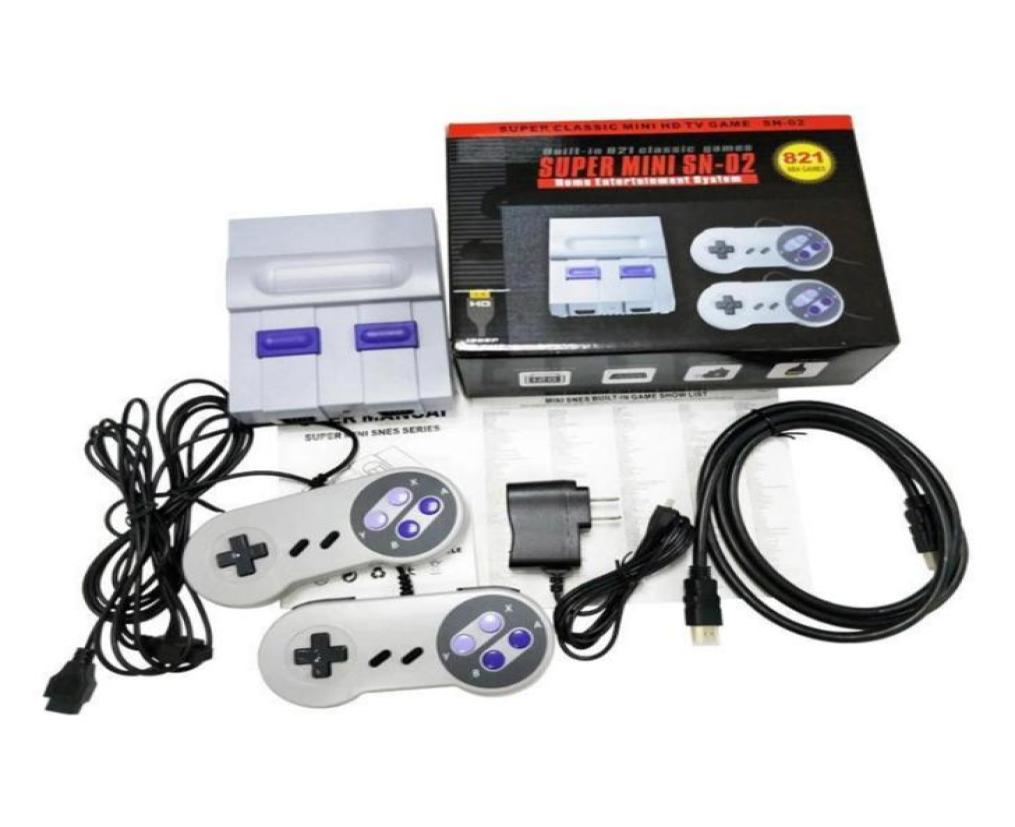 Classic Edition Game Console Builtin 821 Super Nintendo Video Game Consoles9440692