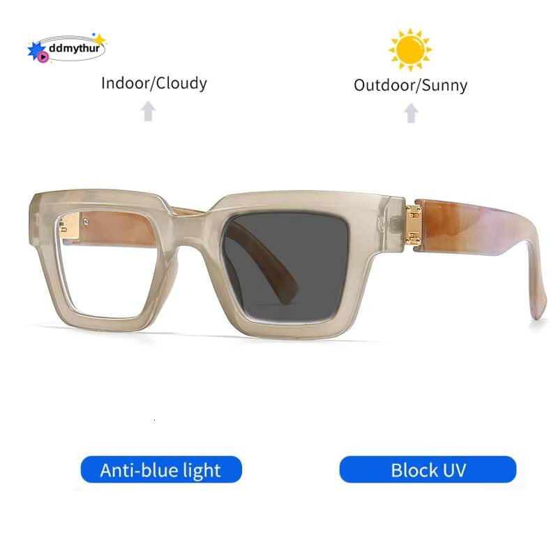 Brand Design Retro Reading Glasses for Man and Women Fashion Luxury Legs Large Size Square Presbyopic Eyewear Dioptric 0 to +6.0 ddmythur