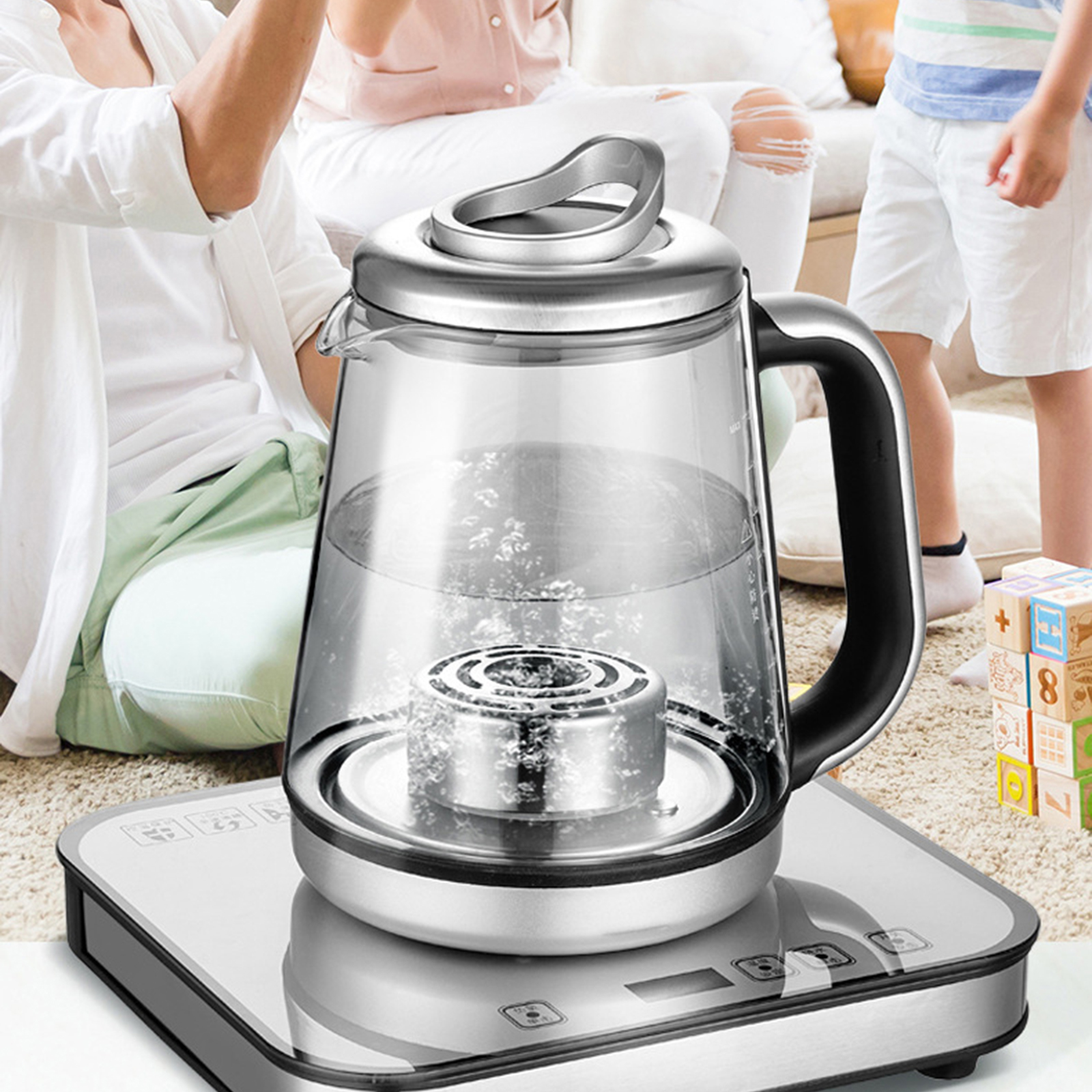 100 degree heating imported ion membrane selenium rich hydrogen water machine small molecule microelectrolysis kettle weakly alkaline water cup