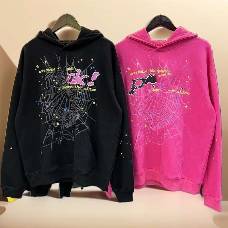 Designer Spider 2025 Hoodie Mens Thug Young Pink Men Women Hoodie Hot Spider Net Sweatshirt Spider Web Graphic Sweatshirts Pullovers Hoody Aab 8888888