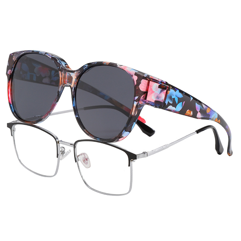 Designer Sunglasses For Women Men Sunglasses Can Wear Myopia Glasses Driving UV Polarization Sunglasses