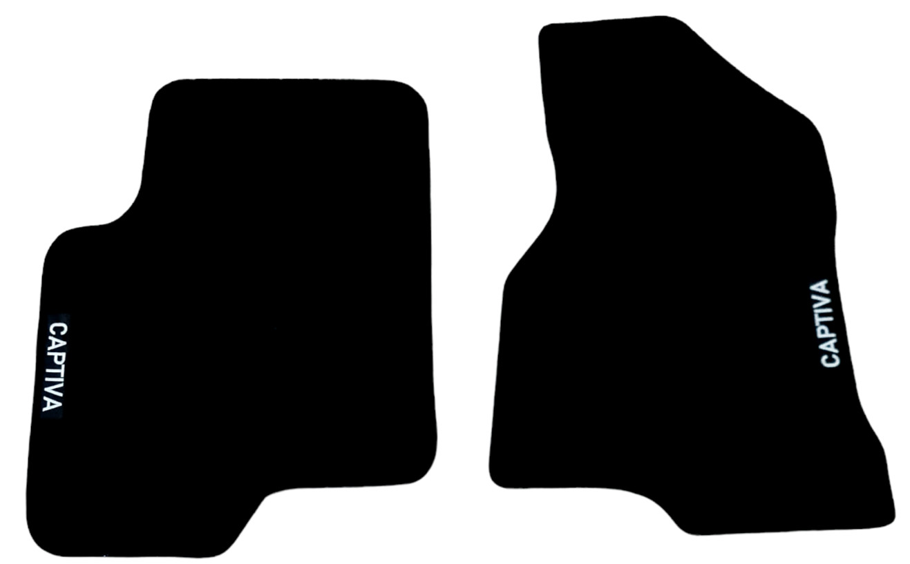 Front Car Floor Mats Velour For Chevrolet Captiva Auto Liners Waterproof Carpet