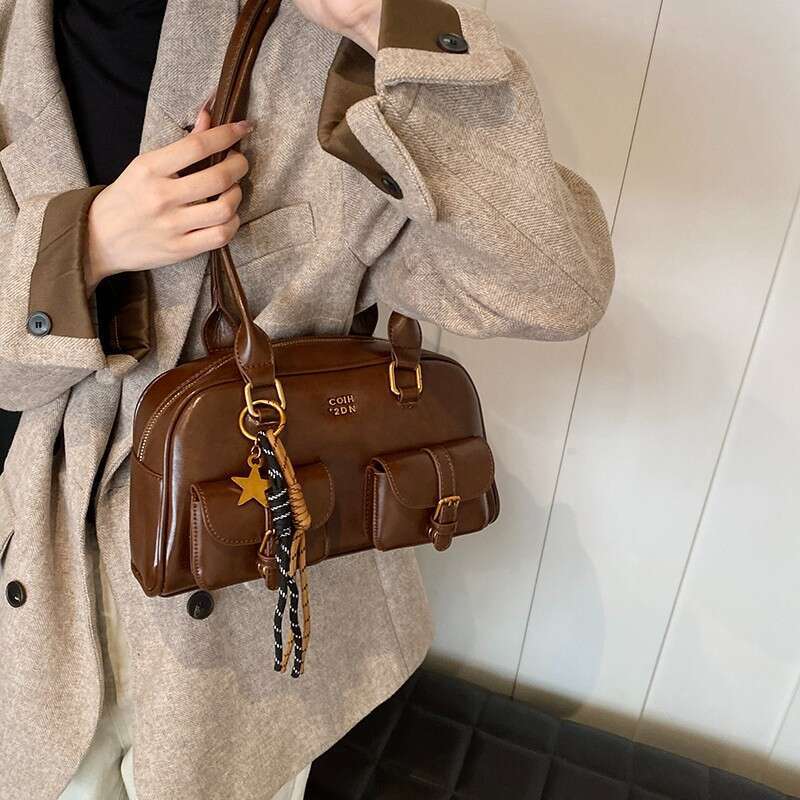 High-Quality New Versatile Women's Underarm Niche Design Fashion Large Capacity Shoulder Tote Bag