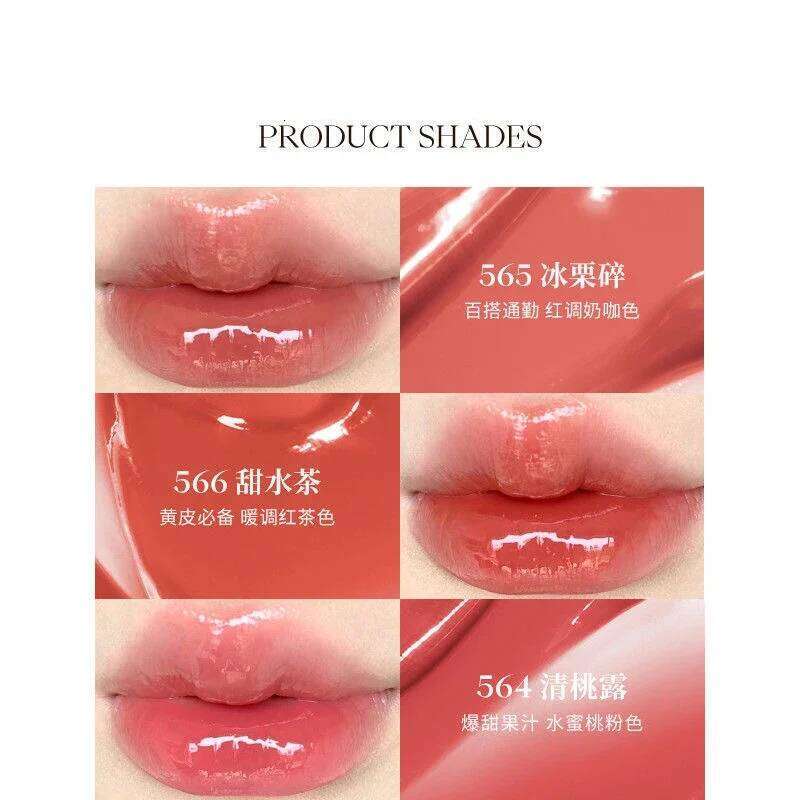Joocyee Non-stick Solid Gloss Vitamin Lipstick Glaze Mirror Hydration Moisturising Long Lasting Lip Glossy Korean X250721 X250721