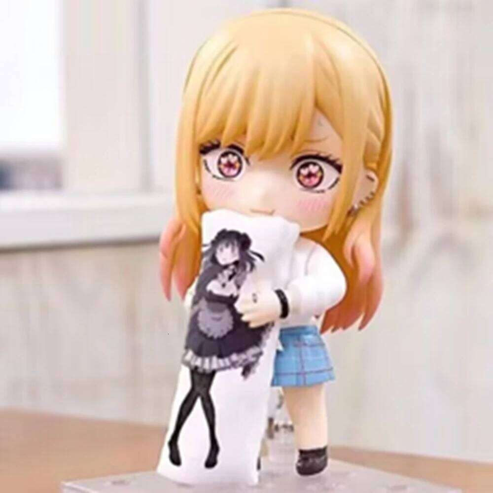 10CM Anime My Dress-Up Darling Kitagawa Marin Figure #1935 Action OB11 Comes with Accessories Replacement Face Model Toy Gift