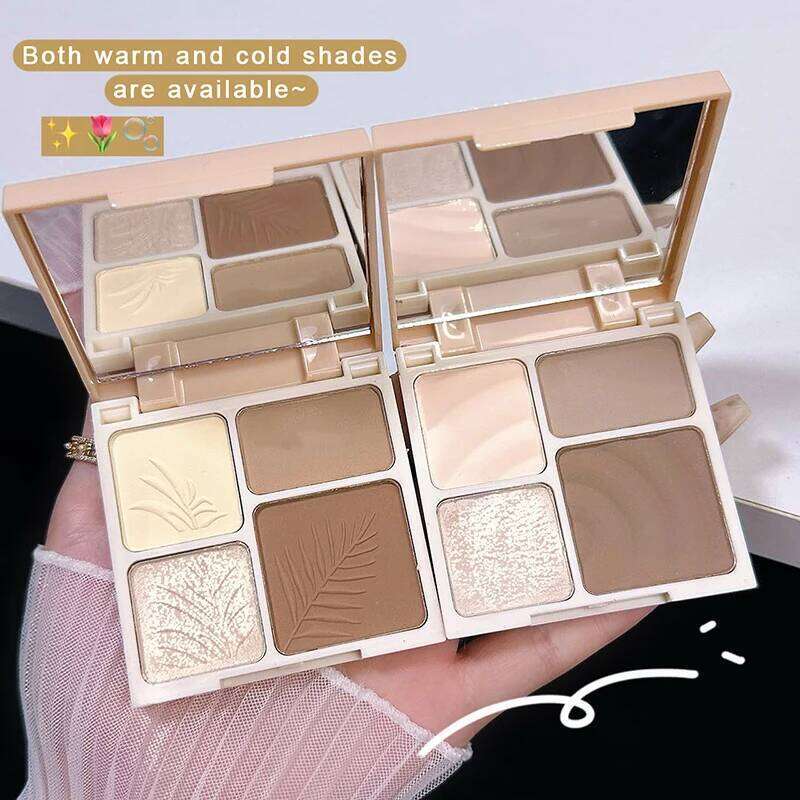 ltifunctional Highlighter Contour Palette Matte Bronzer Shading Powder Natural Stereoscopic Nose Shadow women Makeup Cosmetics X25072